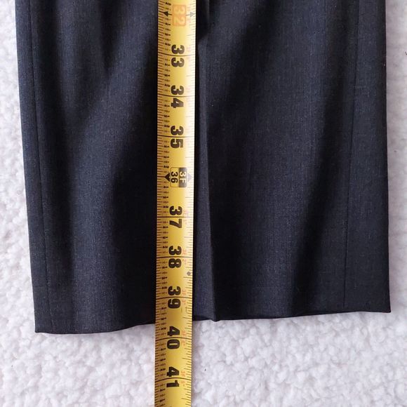 Lafayette 148 Barrow Wool Blend Gray Dress Pants Women's Sz 14 - Picture 10 of 13